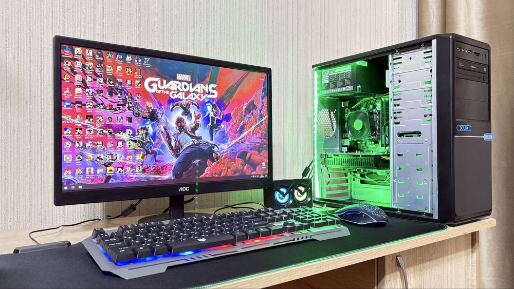 Игровой компьютер Core i5/8GB/SSD/HDD/GTX 550TI + 22 дюймовый монитор
