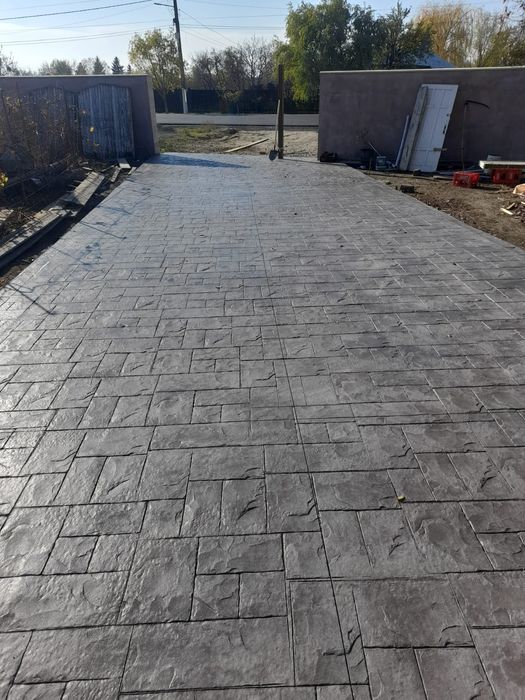 Beton amprentat și elicopterizat