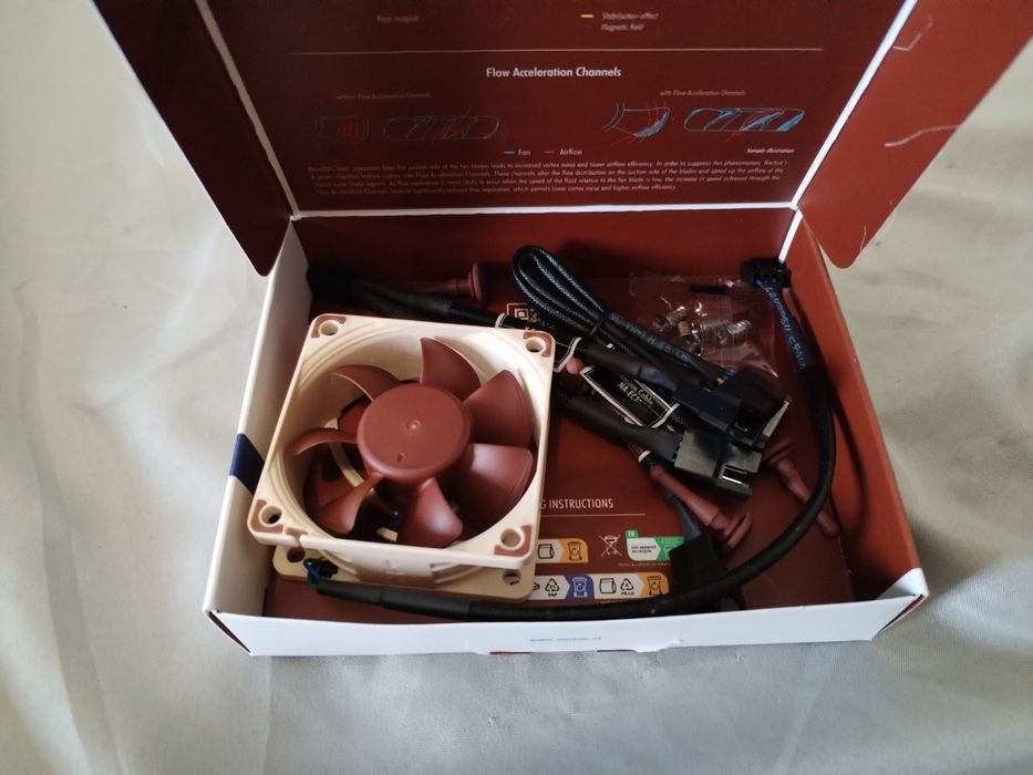 Малко Noctua вентилаторче  NF 6x25 PWM fan