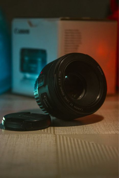 объектив canon ef 50mm 1.8 STM  кенон 50мм