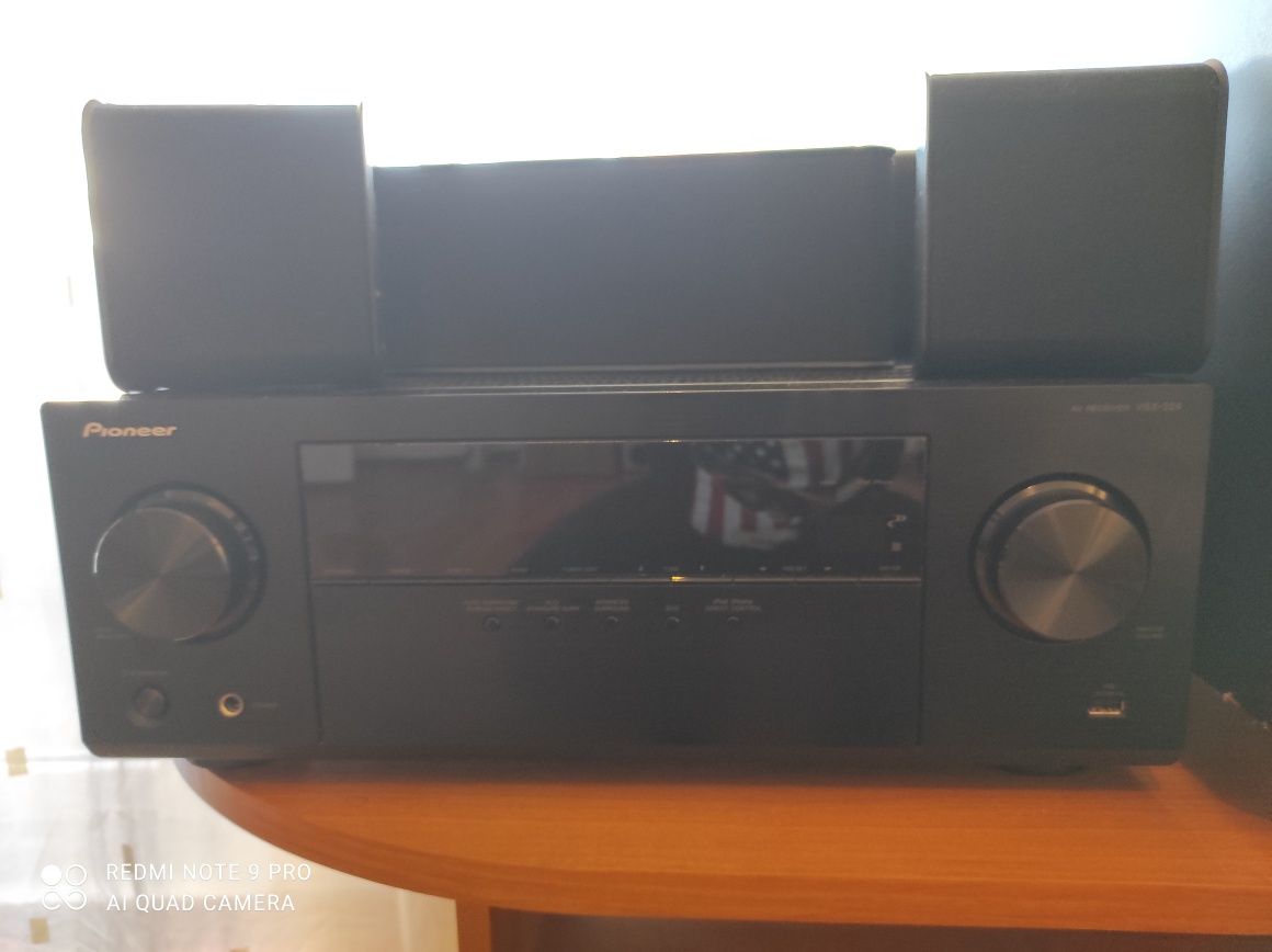 Sistem Audio 5.1 Pioneer receiver VSX 324 + Sistem Boxe HTP-073, 600W