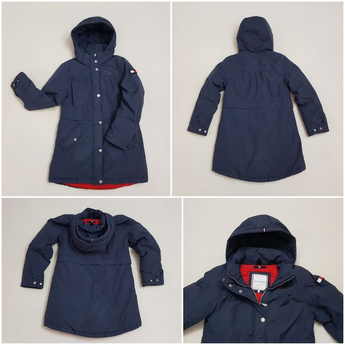 Geaca Tommy Hilfinger Sorona Parka, groasă de iarnă, nr 140 (kids)