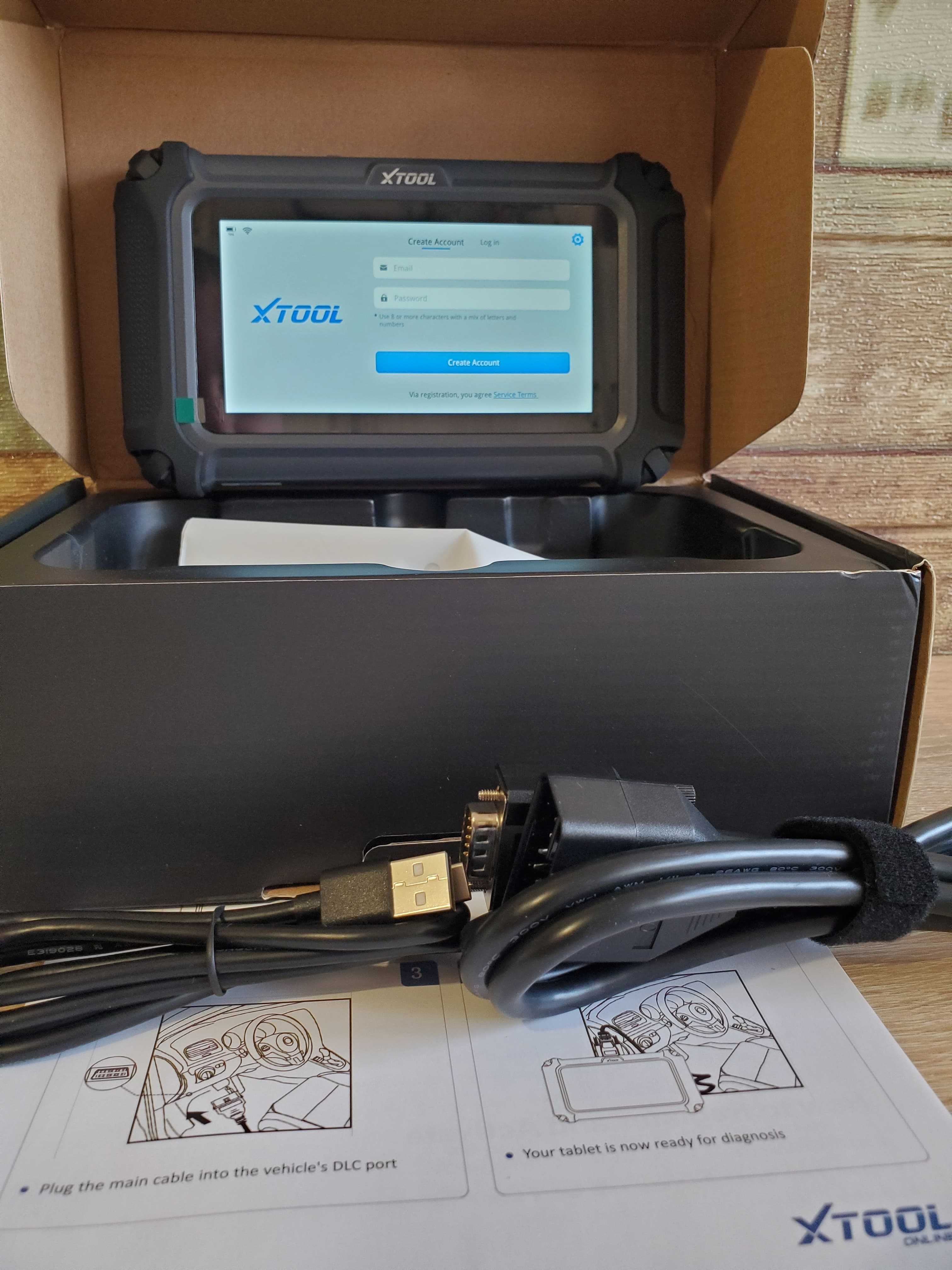 Diagnoză Auto Tester Universal Full OBD2 Xtool Update Gratuit pe Viata