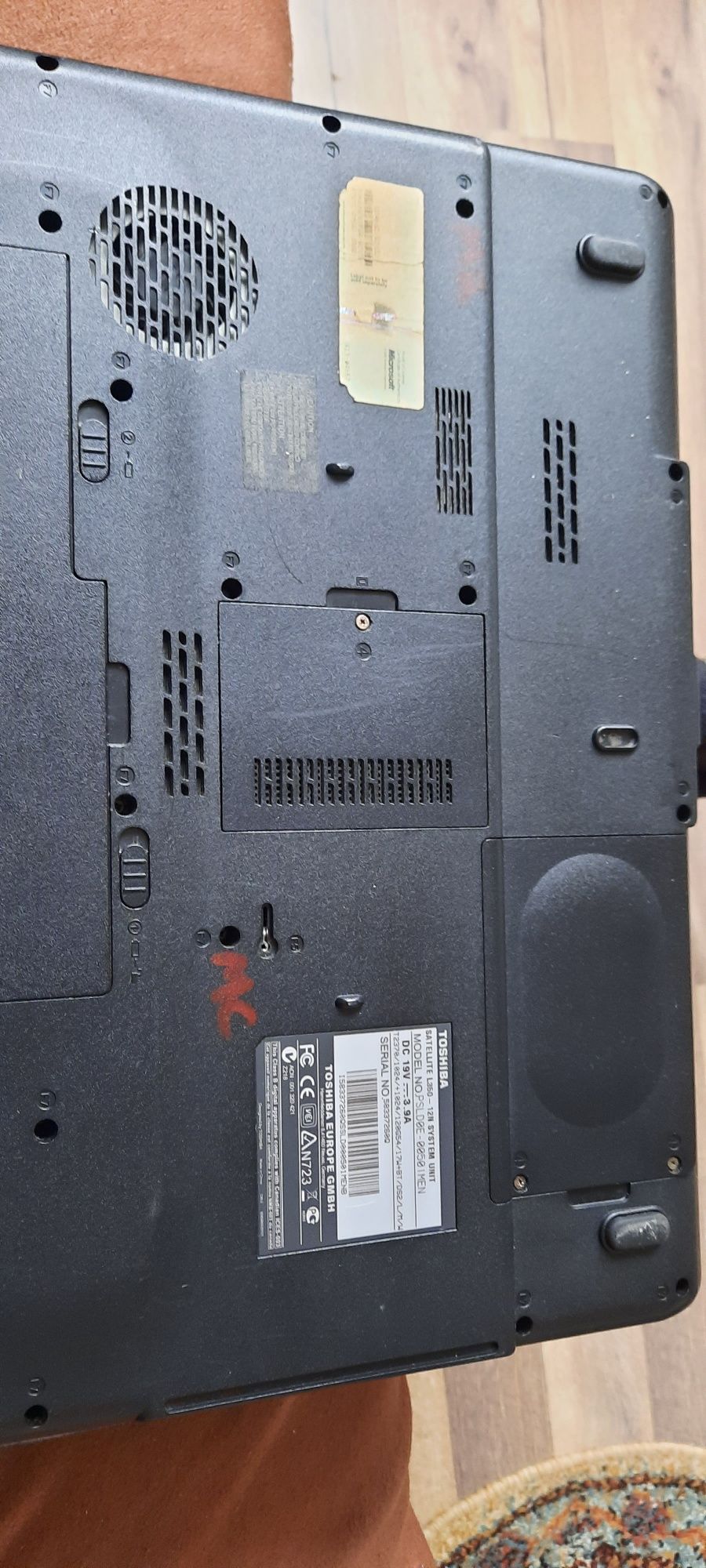 Laptop Toshiba L350D