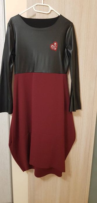 Туника/ рокля с кожа!