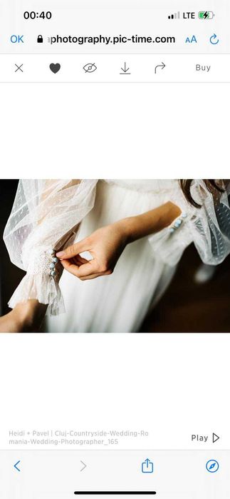 Vând rochie mireasa