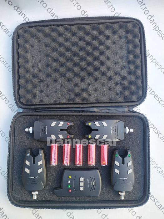 Set 4 Avertizori cu Statie Wind Blade 4 culori Mufa Jack si penar M526