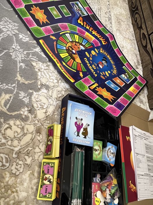 Денежный поток. Pul oqimi oʻyini.