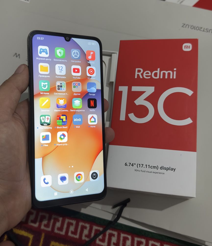 Redmi 13 c 6/128gb karopka dakument yengide
