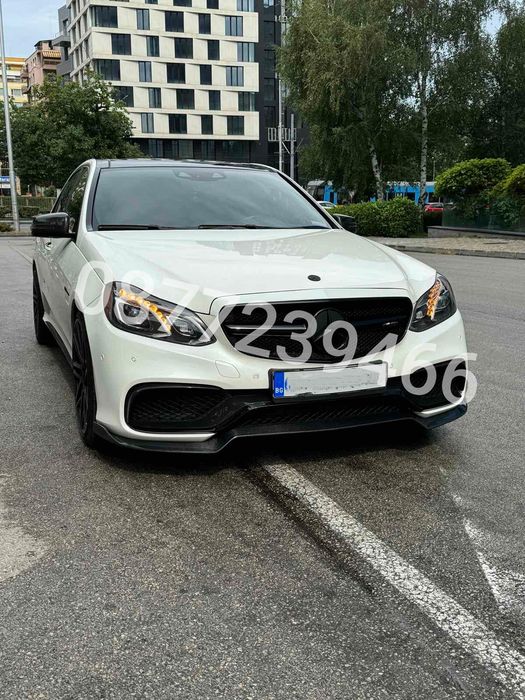 Mercedes w212 Brabus Пакет дифузьор Лип спойлер Накрайници AMG Мерцеде