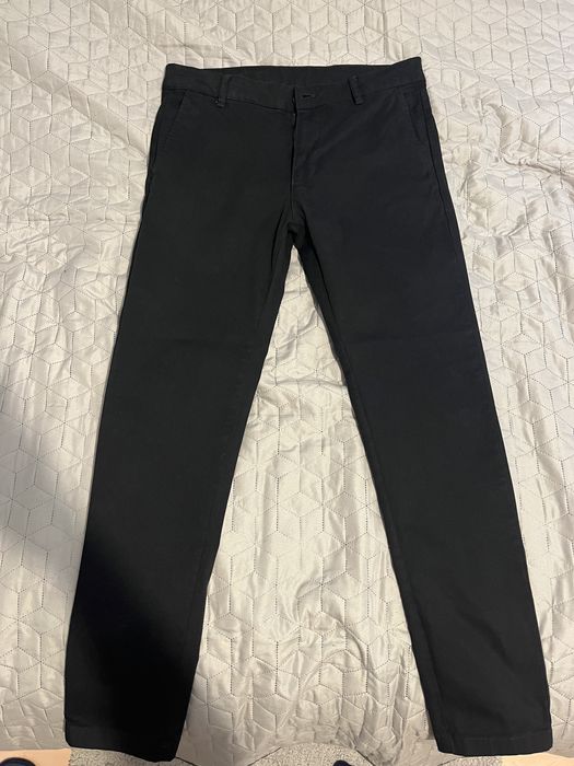 Черен мъжки панталон Zara