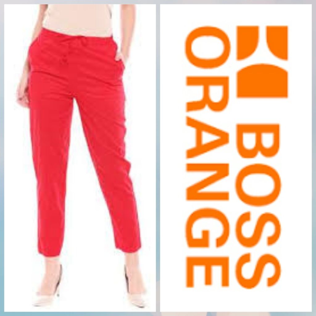 Pantaloni dama originali Hugo Boss Orange