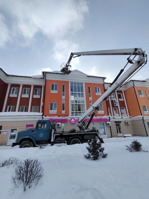 Услуги автовышки 22 метра. Автовышка