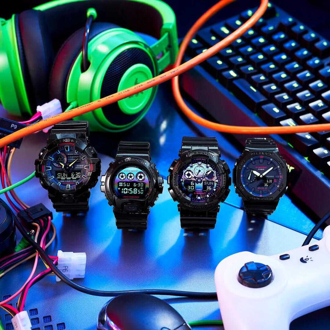 Мъжки часовник Casio G-Shock RGB Series GA-2100RGB-1AER