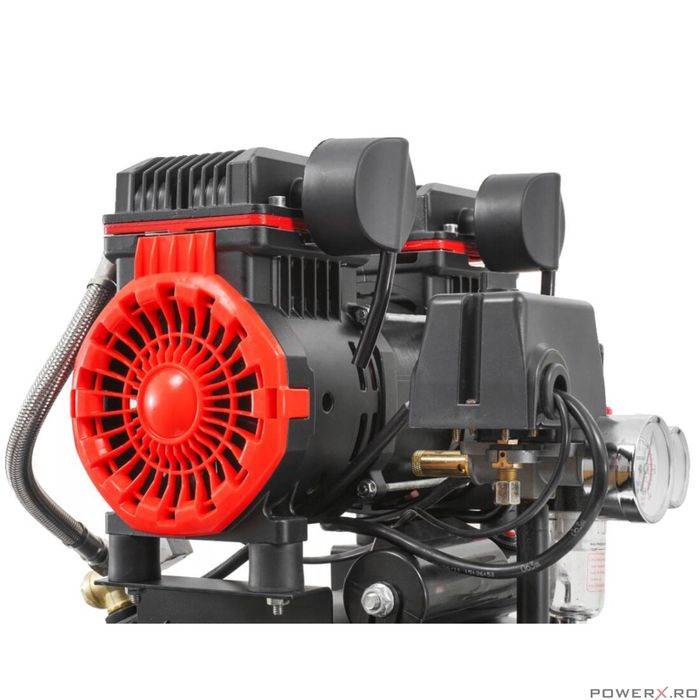 Compresor de aer, 2CP 230V 120 L/min 8 bari, capacitate rezervor 38