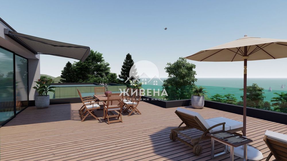 Продава нова къща в строеж в м-т Траката, площ 220 кв.м