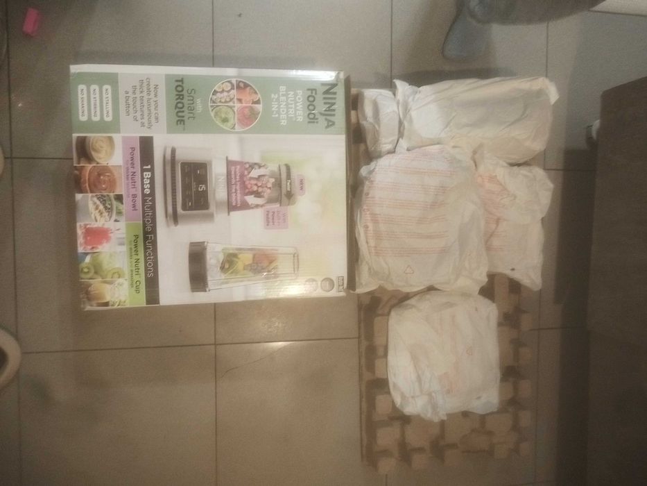 Блендер 2 in 1 Ninja, 1100W, 400 & 700 мл Power Nutri Cup & Bowl