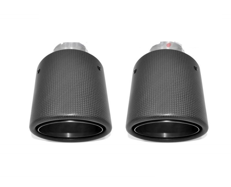 Карбонов ауспухов накрайник овален