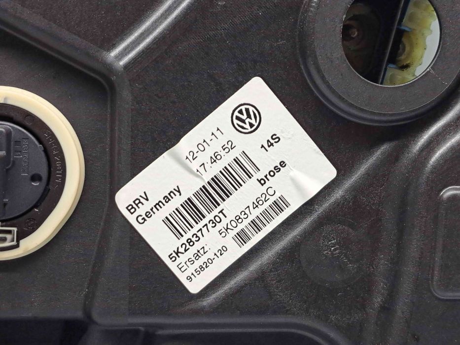 Macara electrica geam dreapta fata Volkswagen Golf 6 (5K1) [Fabr 2009-