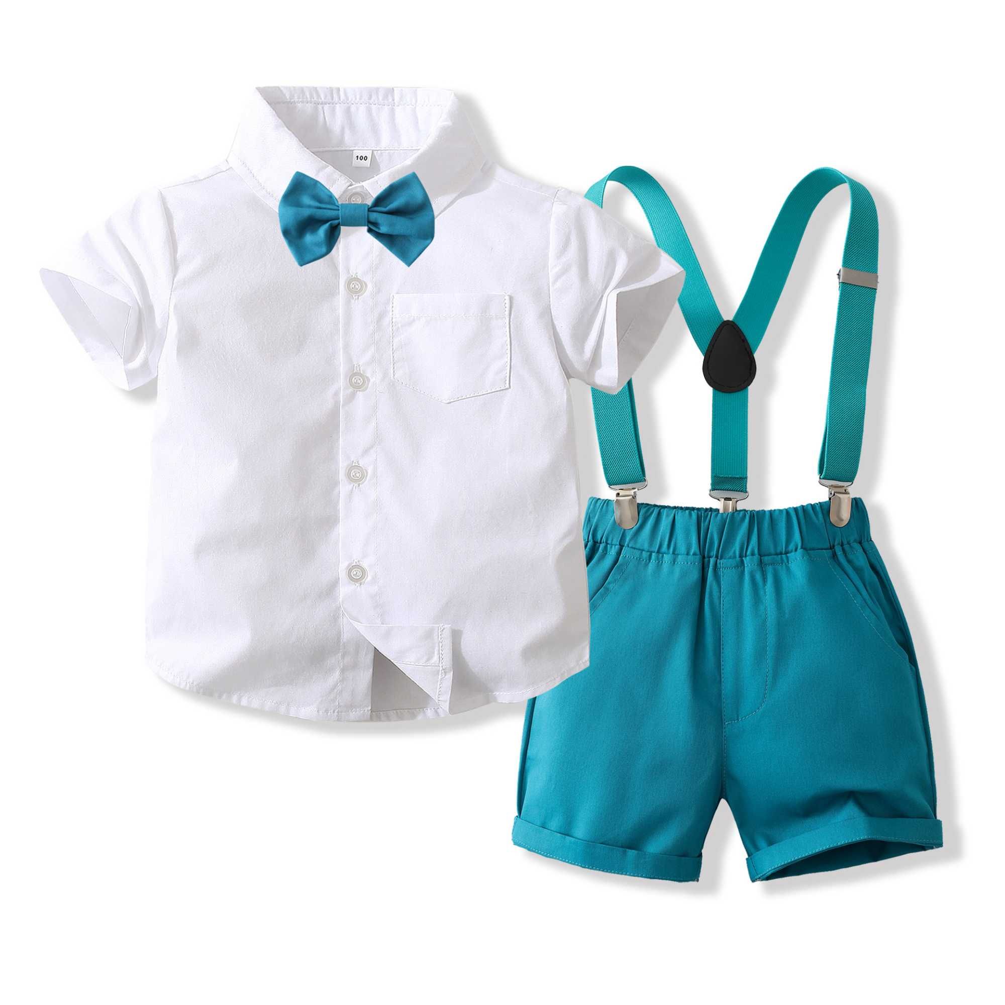 Costum elegant baieti, de vara, 3 piese, 1 - 4 ani, diverse modele