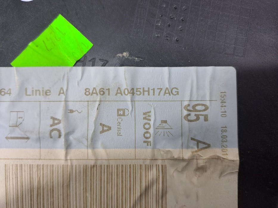 Macara geam stanga fata 8a61a045h17ag Ford Fiesta 6  [din 2008 pana