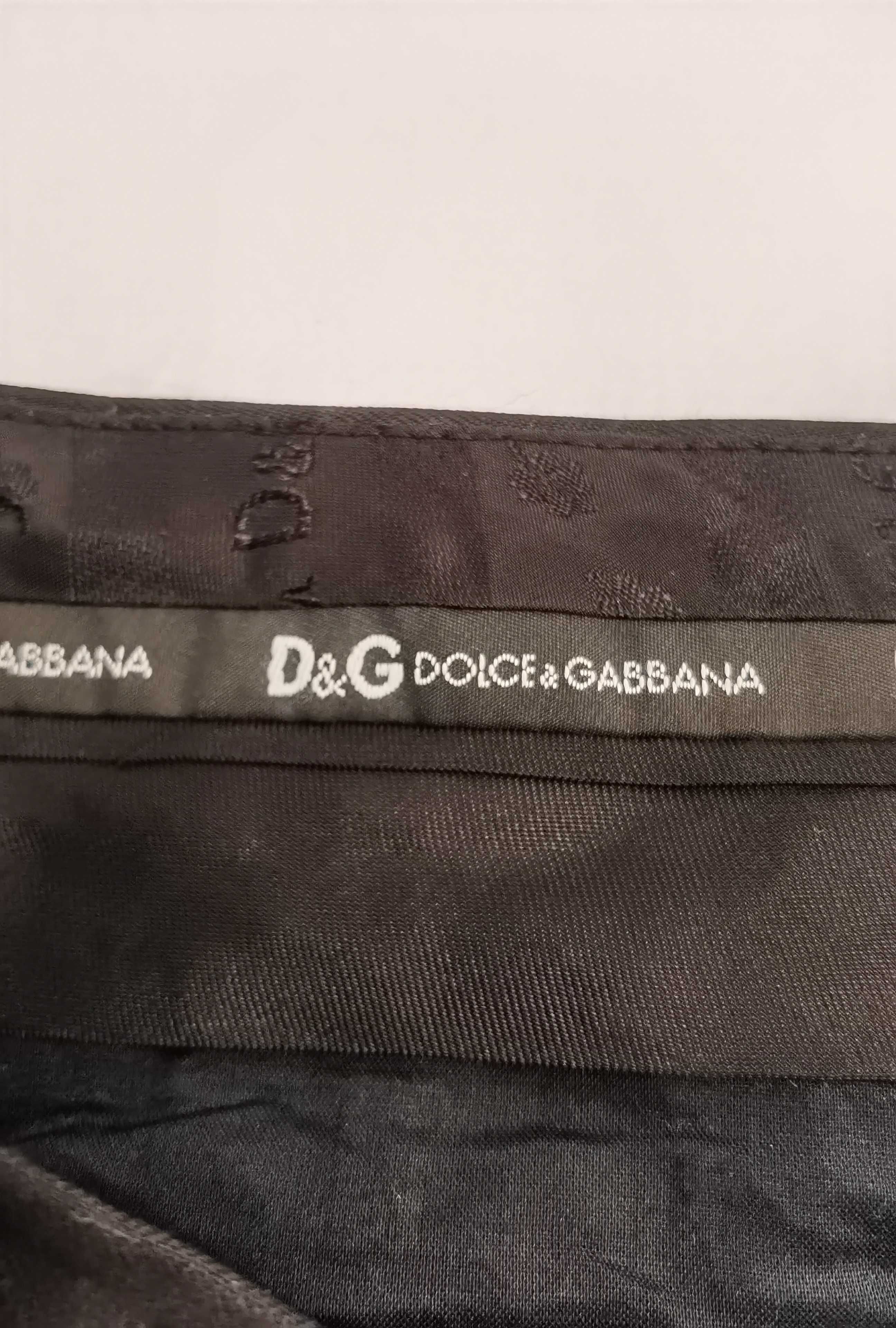 Pantaloni Dolce Gabbana mărime S - M damă lână și mătase