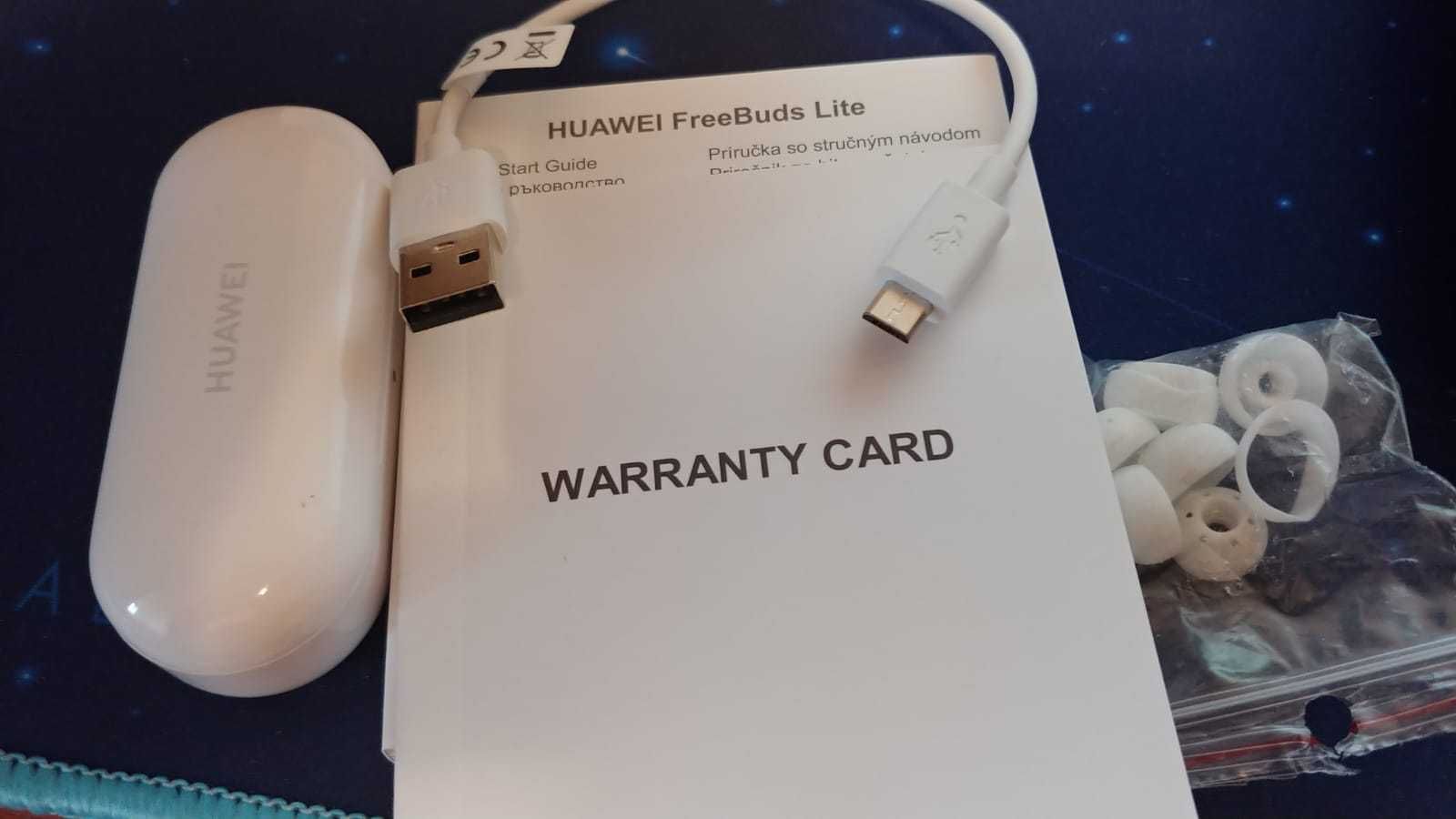 Casti bluetooth Huawei FreeBuds Lite CM-H1C, White