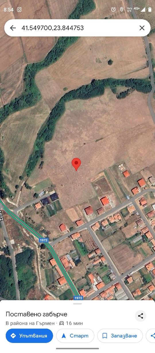Парцел във с.Хвостяне