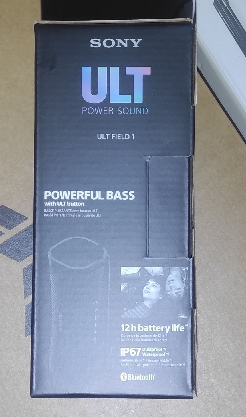 Boxa portabila SONY ULT FIELD 1 Bluetooth, Waterproof, Forest Gray