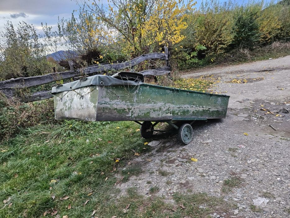Vând Barcă artizanală aluminiu 4,3m