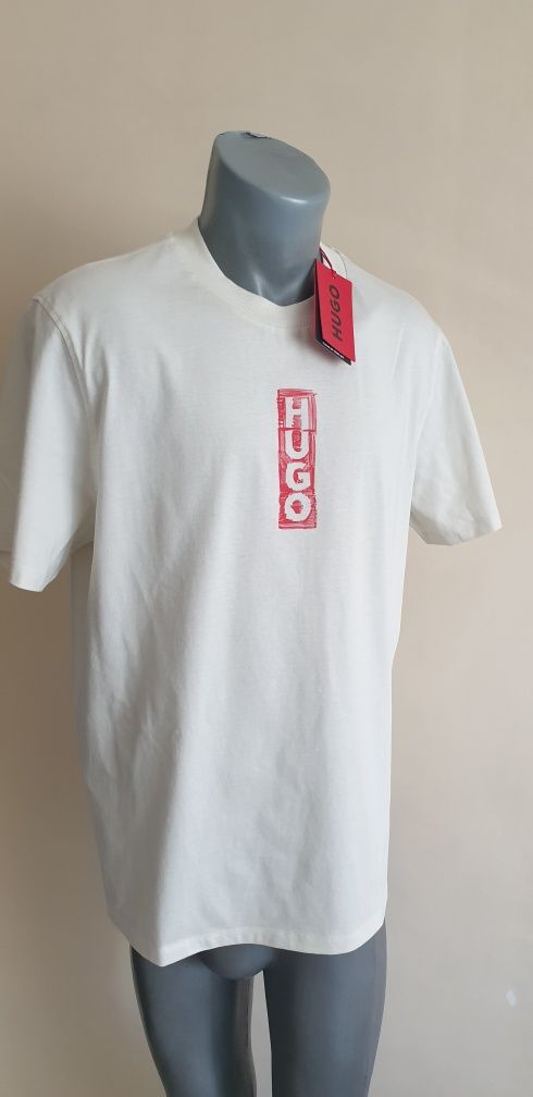 Hugo Boss HUGO Dalbula Cotton Mens / L НОВО! ОРИГИНАЛНА Мъжка Тениска!