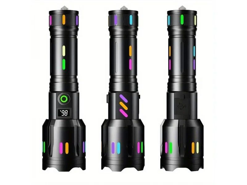 LED тактически алуминиев фенер X-BAL G BL-G62TG – 20см.