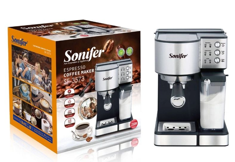 Кофемашина Sonifer SF-3573

Кофемашина Sonifer SF-3573 недорого