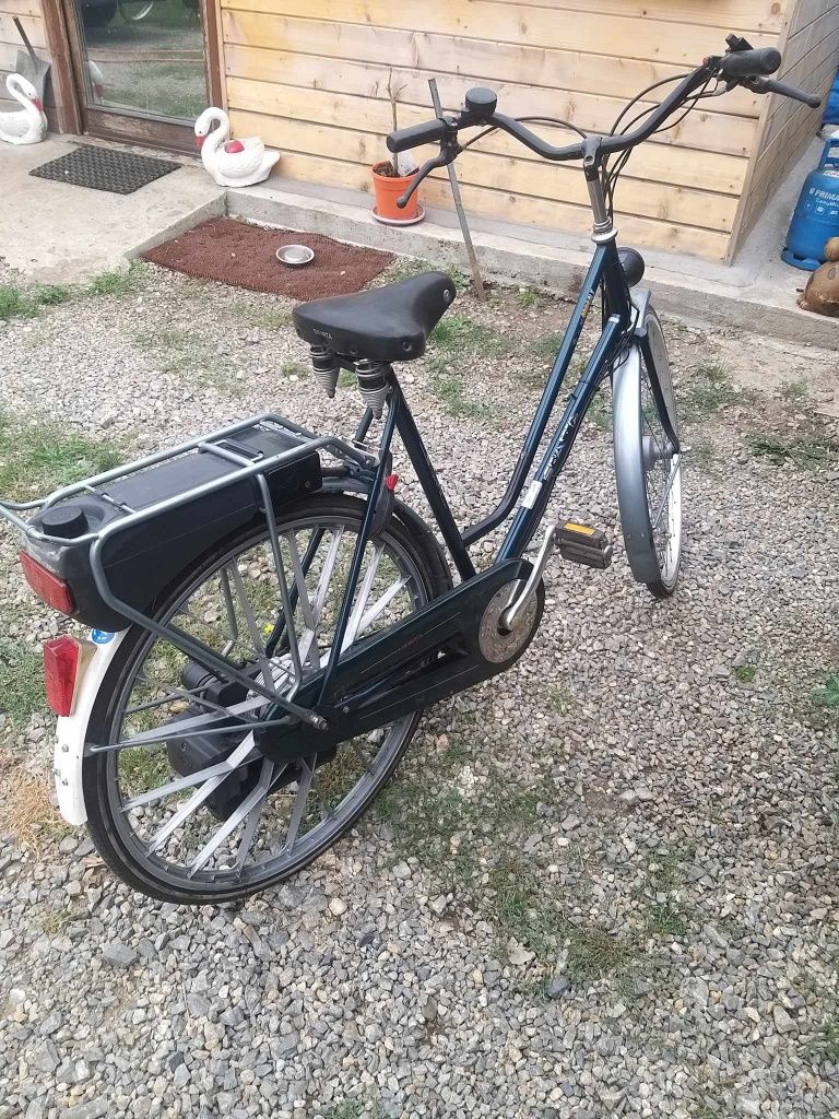 Bicicleta cu motor benzină