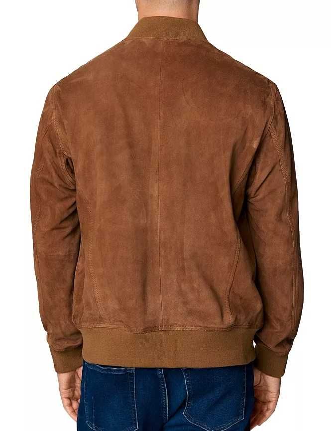 Jacheta bomber 50 L Selected Homme NOUA piele naturala moale