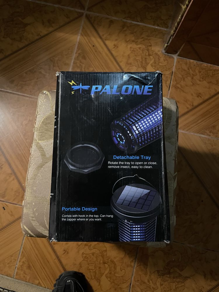 Lampa UV anti-tantari, Aparatoo, incarcare solara