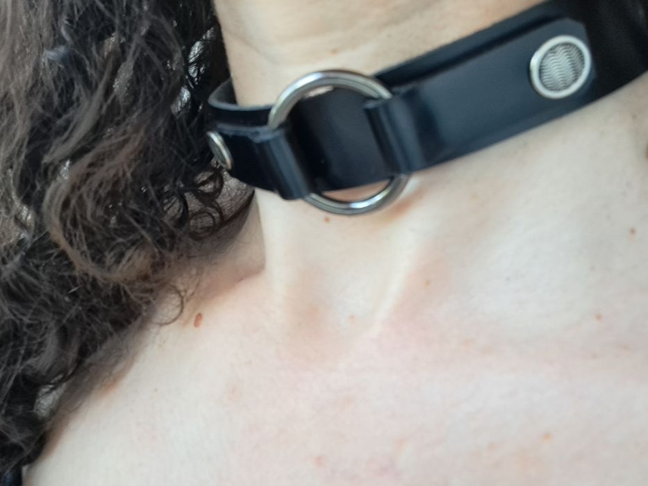 Choker din piele naturala