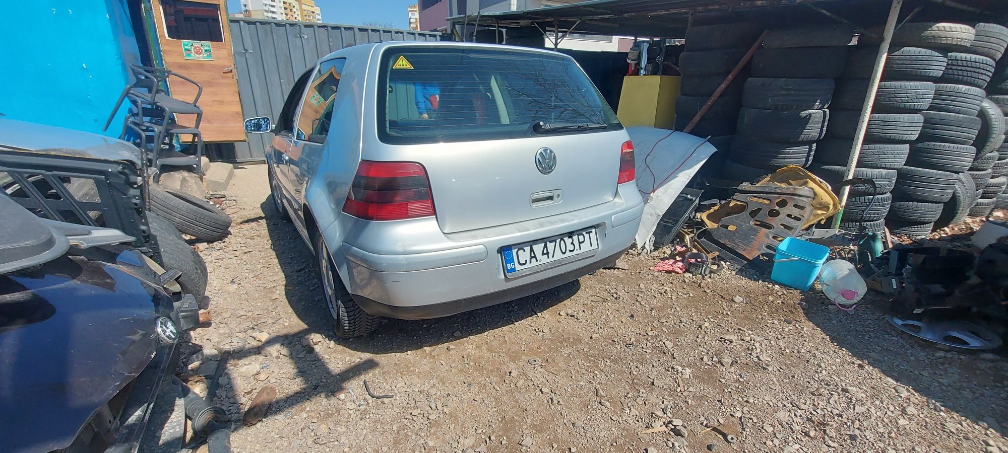 Vw  golf 4 на части