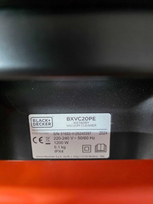 Aspirator, Black & Decker, BXVC20PE, umeda/uscata - Bidon Spart
