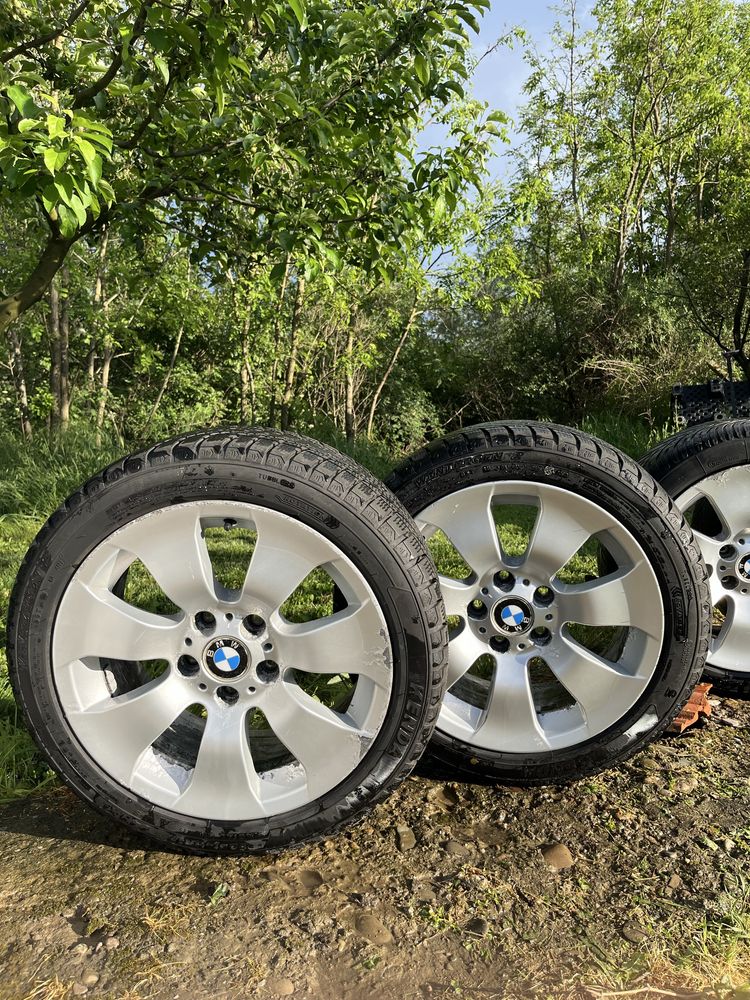 4 броя джанти с гумите 17-ки за BMW