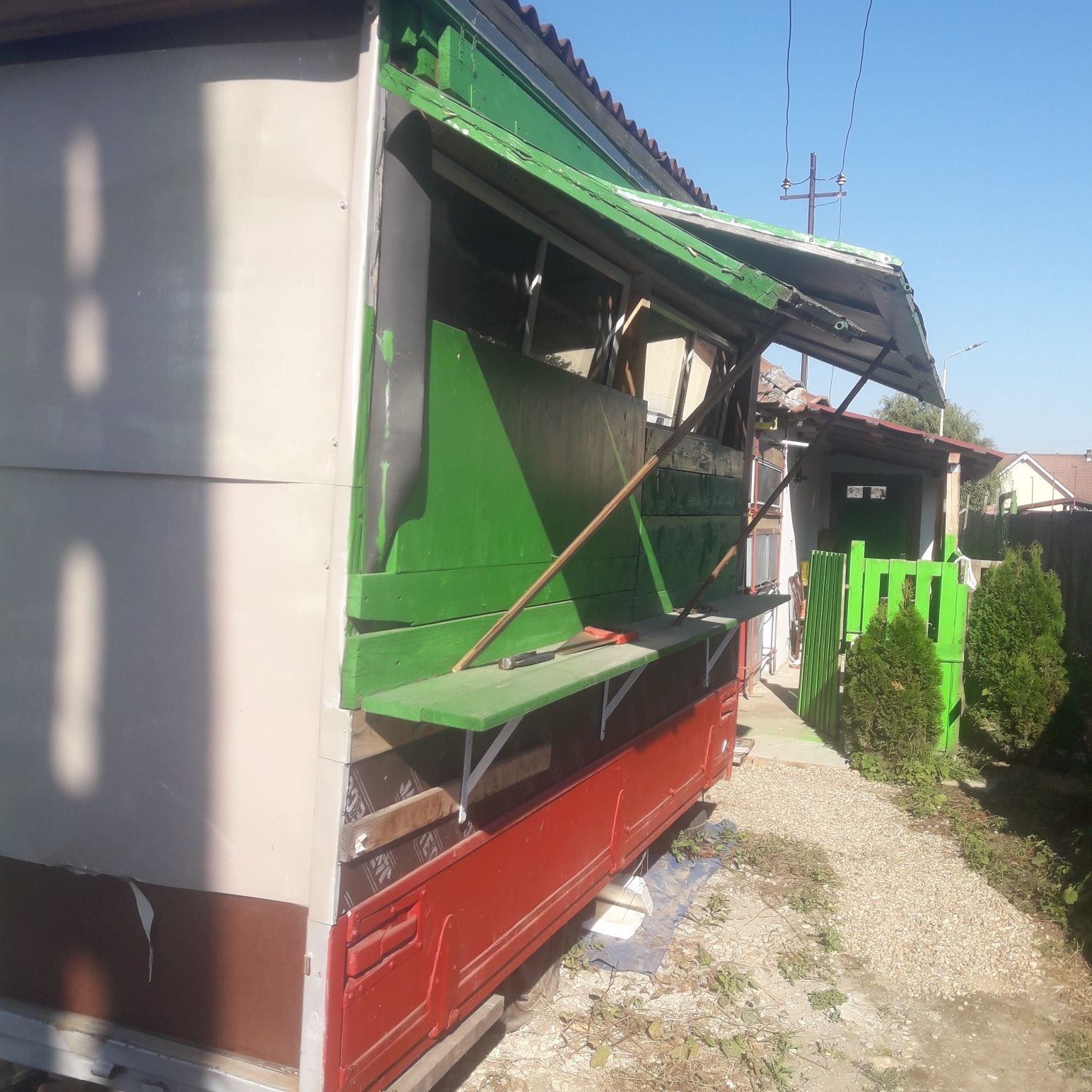 Rulota căsuța mobila 2×3 m