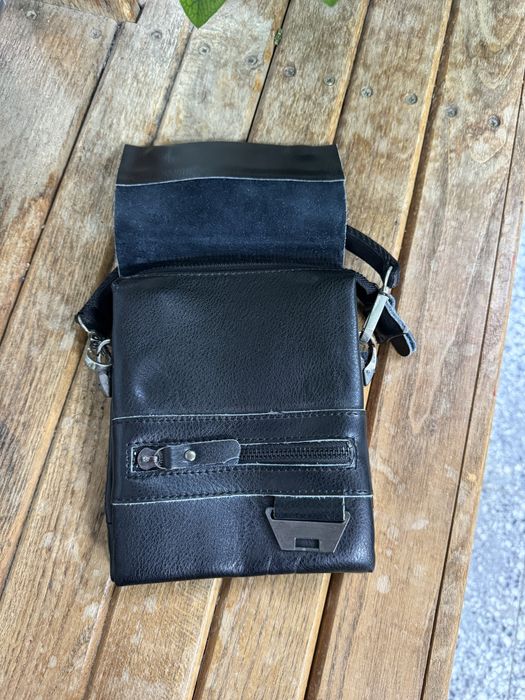 Мъжка черна чанта