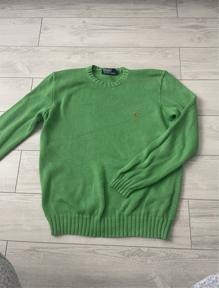 Pulover verde Polo By Ralph Lauren.