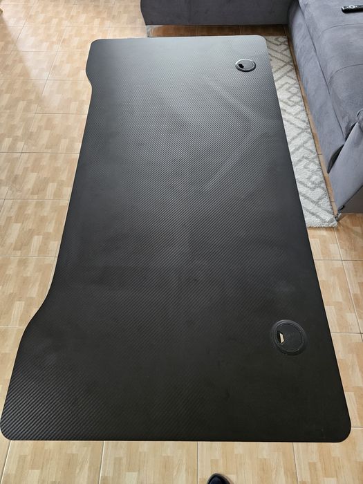 Birou Huzzaro Negru Fibra de Carbon