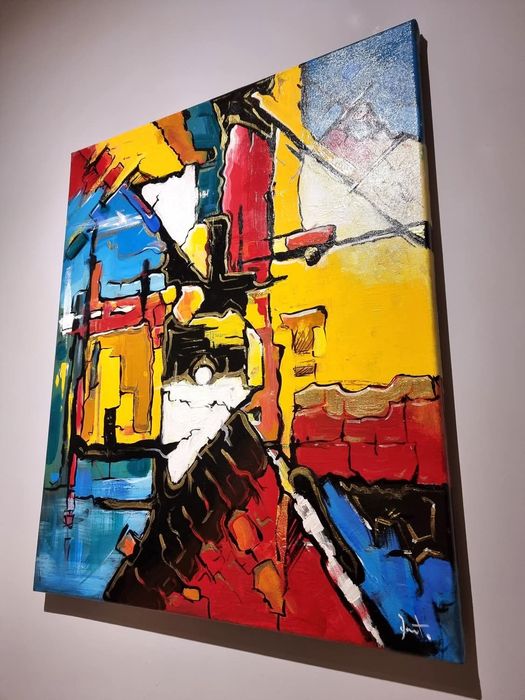 Tablou Abstract pe suport canvas F