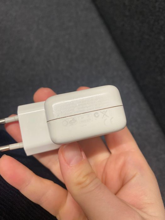 Incarcator original Apple A2167, USB, 12W, MGN03ZM/A, alb