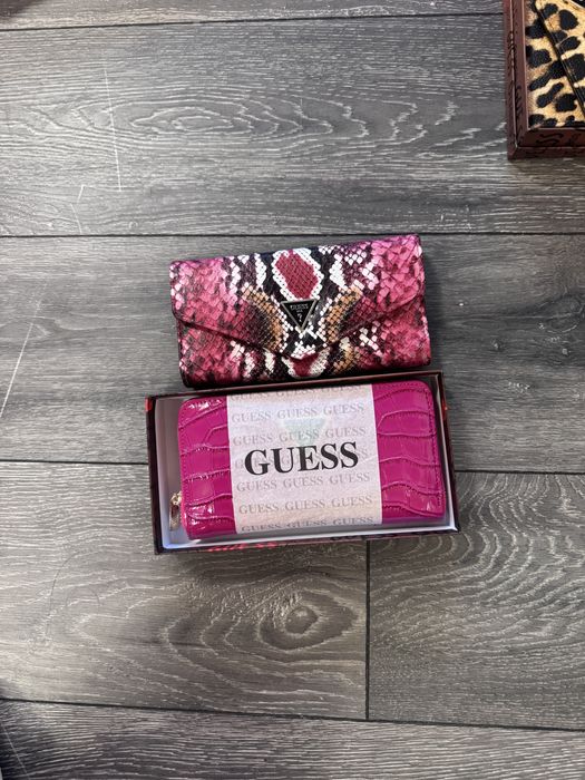 Portofel Guess piele ecologica 20/10 cm