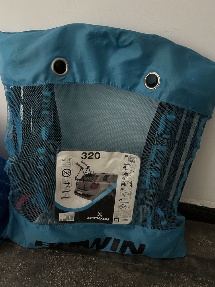Като нов - багажник за 3 велосипеда Decathlon 320