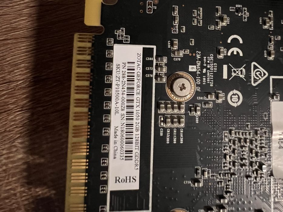 Placa video Nvidia GTX 1050 2gb Zotac