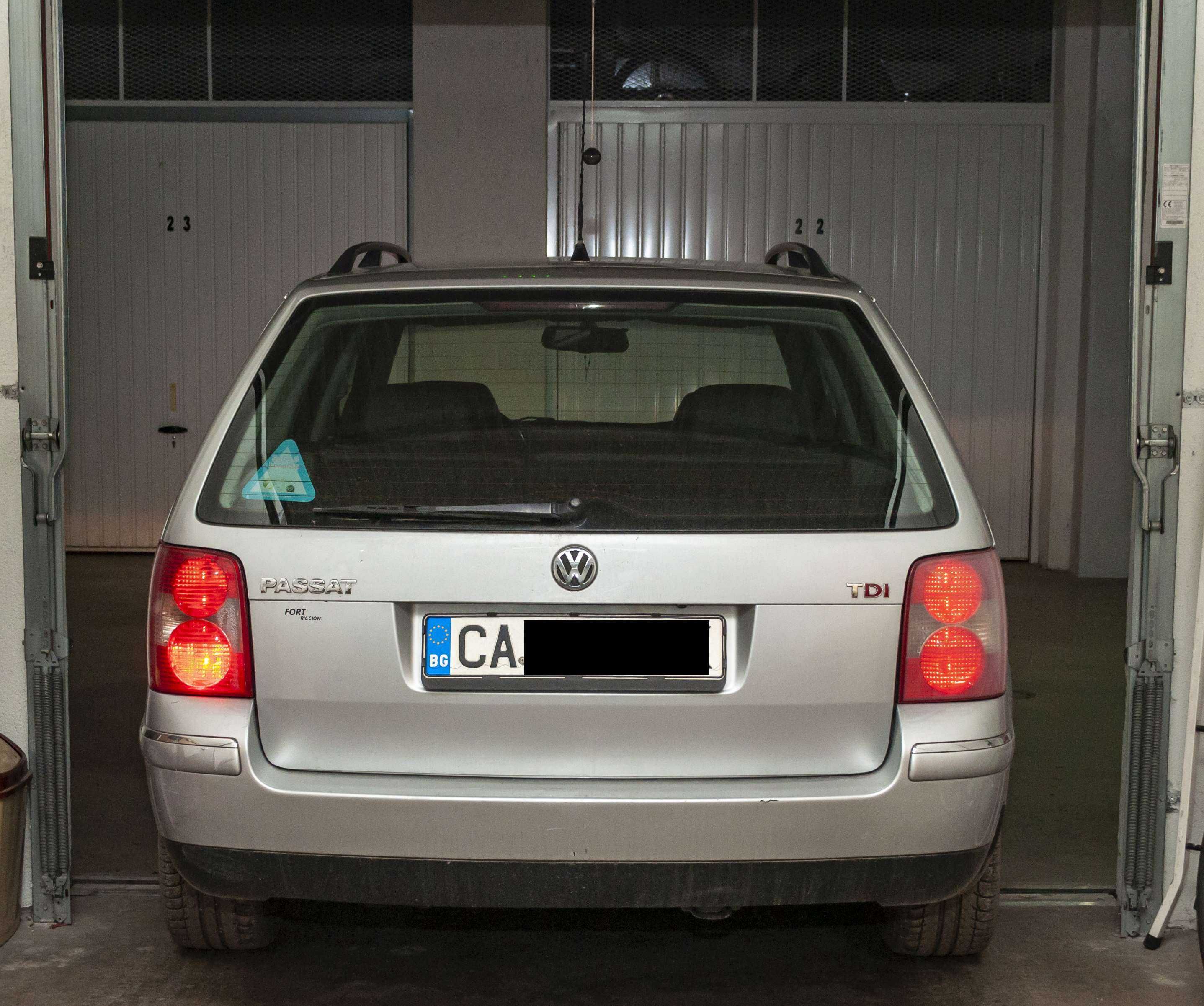 ГАРАЖЕН VW Passat 1,9 TDI highline